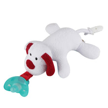 Load image into Gallery viewer, 1Pc Cute Baby Cartoon Dummy Pacifier Chain Clips Newborn Plush Animal Toys Toddler Soother Nipples Holder (not include Pacifier)