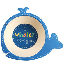 Load image into Gallery viewer, Baby Kids Natural Bamboo Fiber Bowls Cute Cartoon Animal Dishes Baby Feeding Tableware Children Infant Toddler Portable Plates